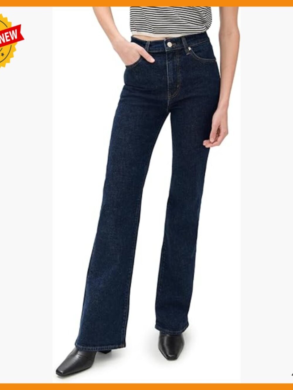 Petite Arrow Jeans, Mid-Weight Denim, 11in Rise, 33in Inseam